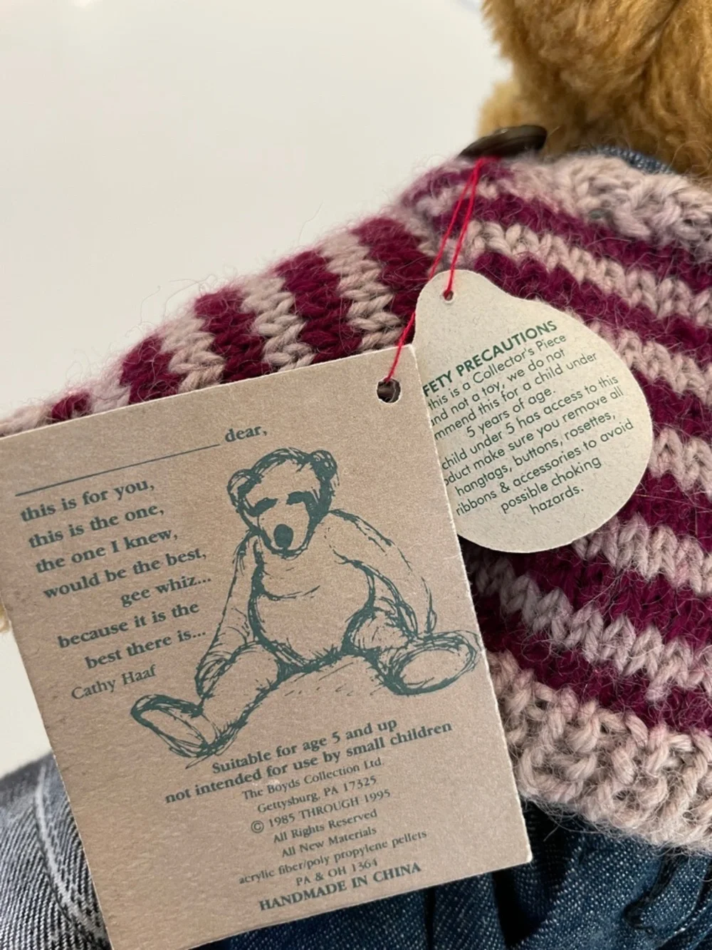 Boyds Bears • J. B. Bean Series Vintage 1985 - 1995
